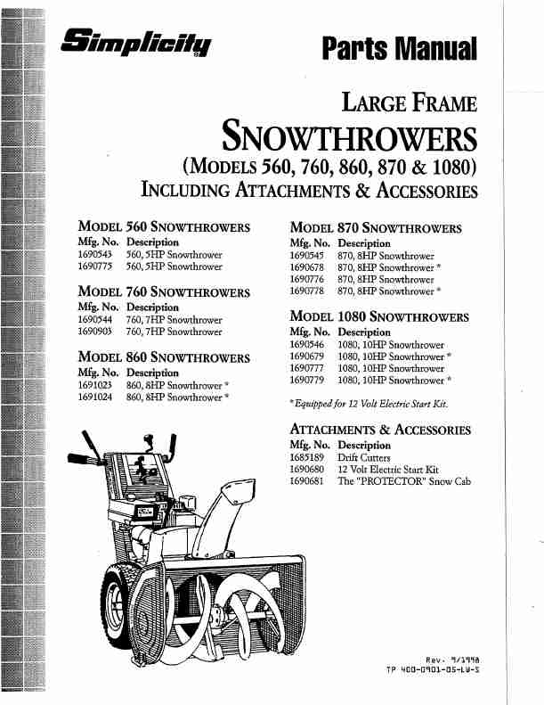 Snapper Snow Blower 760-page_pdf
